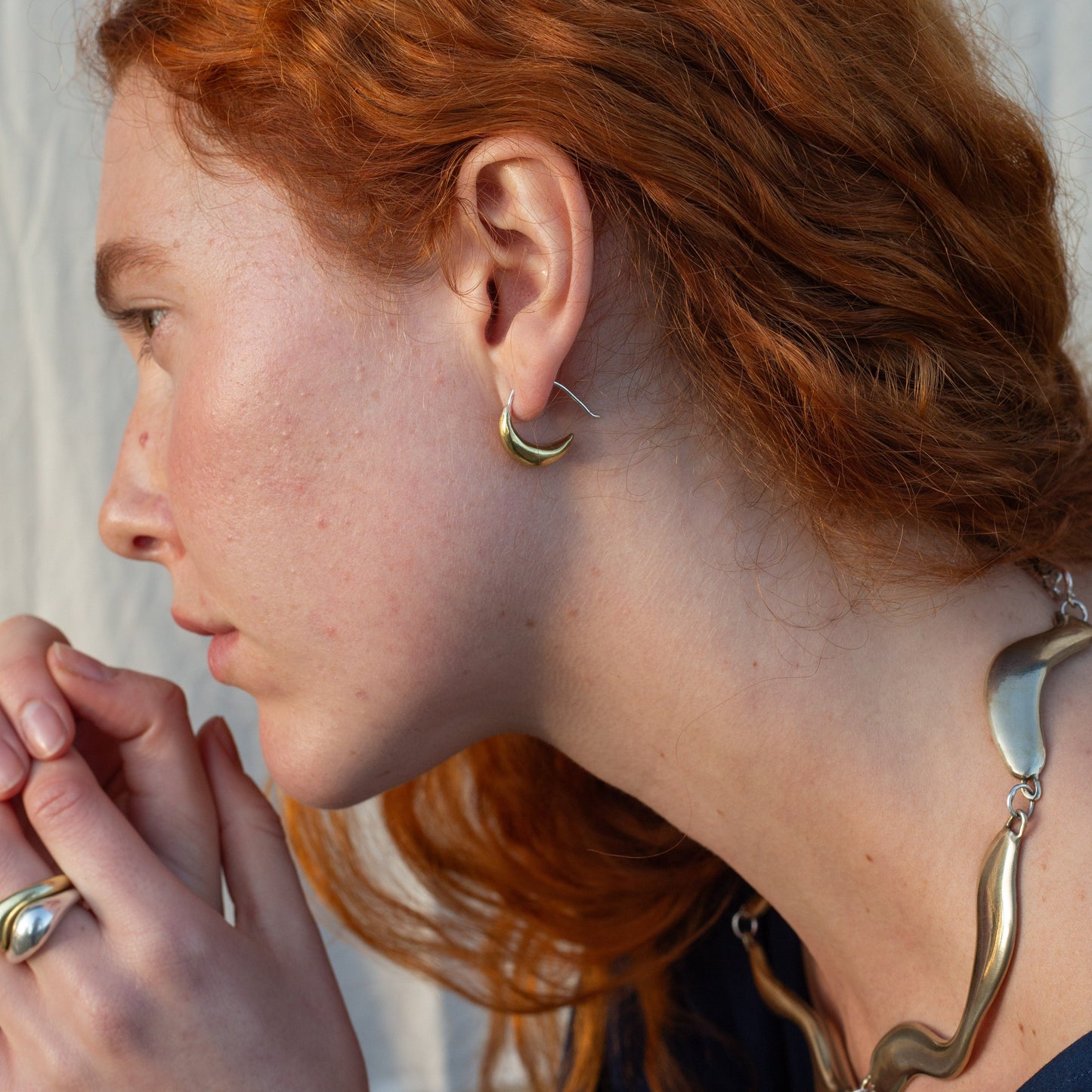 Crescent Earrings