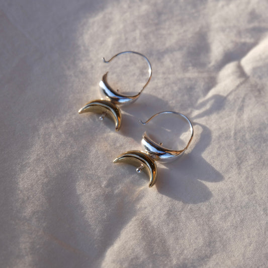 Sunlight Dancing Reflection Earrings