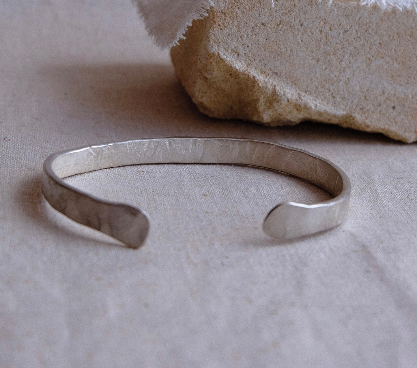 Mens Silver bangle