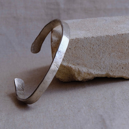 Mens Silver bangle