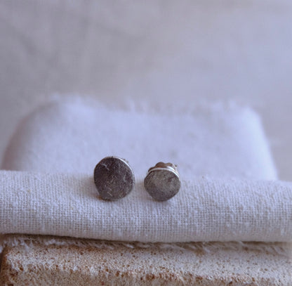 Miss match mens stud earrings