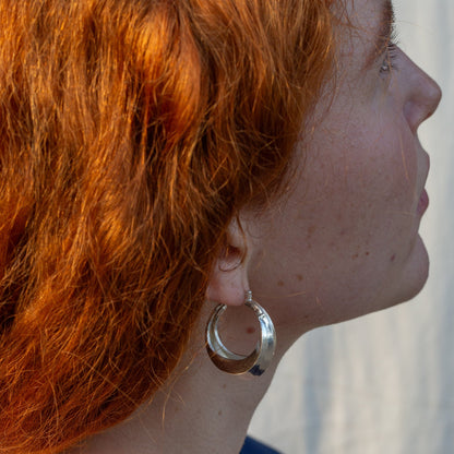 Twisted  Hoop Earrings