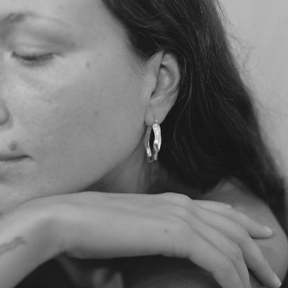 The Pebble Embrace Hoops 2