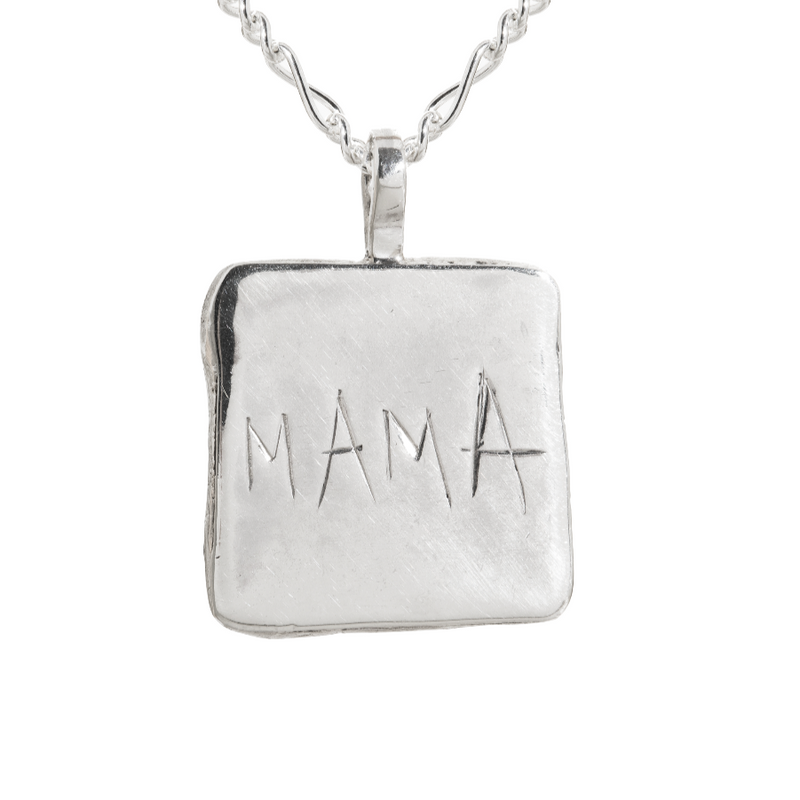 Mama Necklace silver