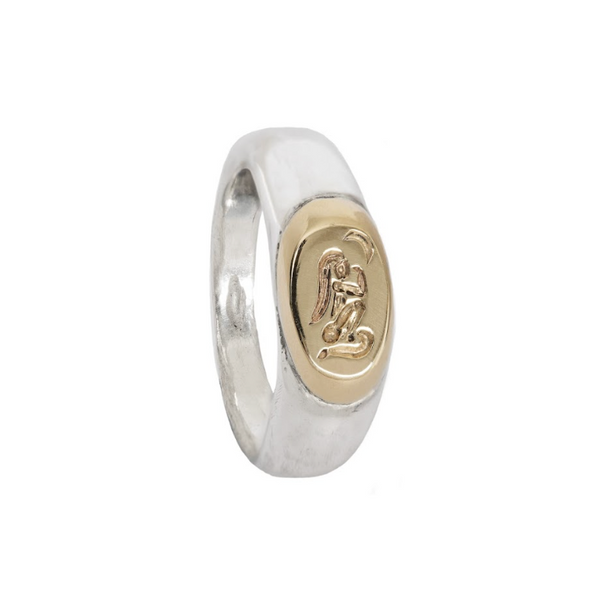 ethical engraved signet ring