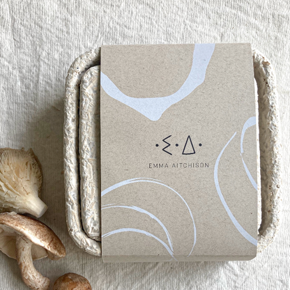 Mycelium jewellery packaging