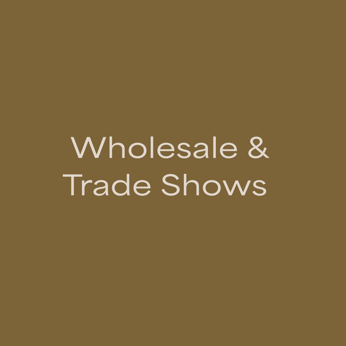 Download : WS & Tradeshows
