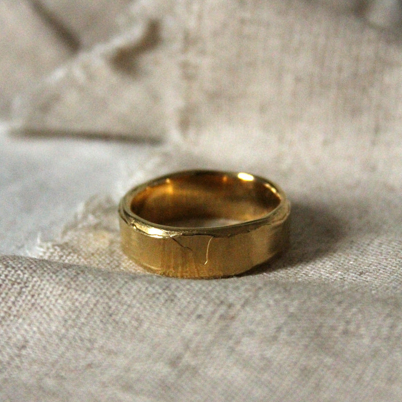 chunky and bold  mens ethical wedding ring