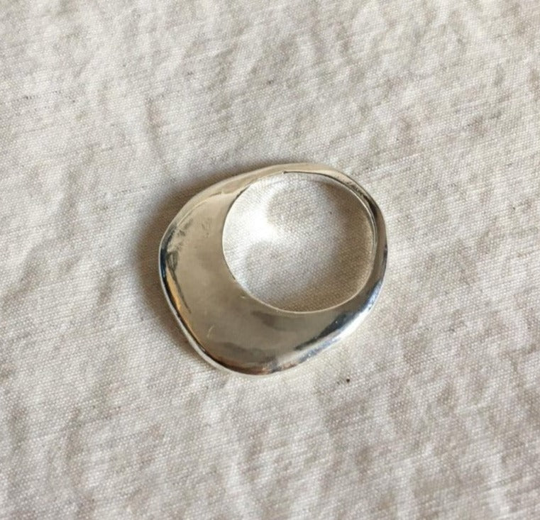 ethical handmade silver ring