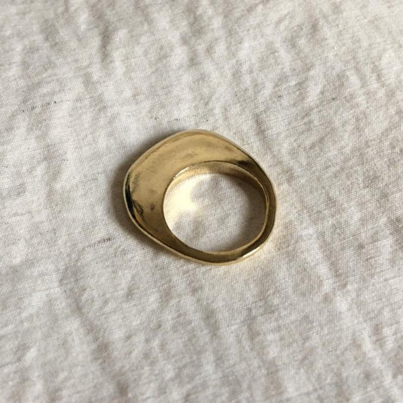 ethical handmade gold ring