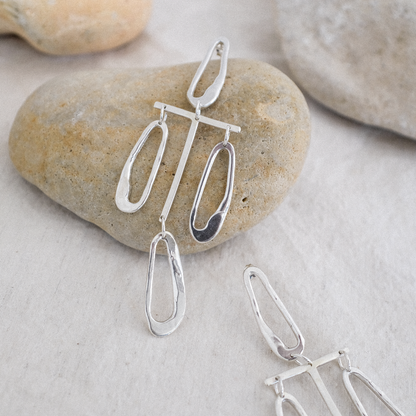 alternative silver bridal jewellery