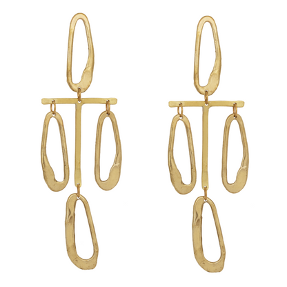 large statement  hand made earrings